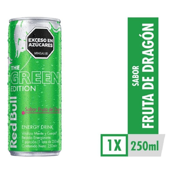 BEBIDA ENERGIZANTE RED BULL FRUTA DRAGON 250ML